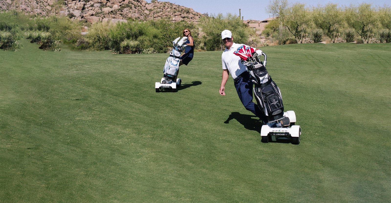 GOLFBOARD RIDING IMAGE 1