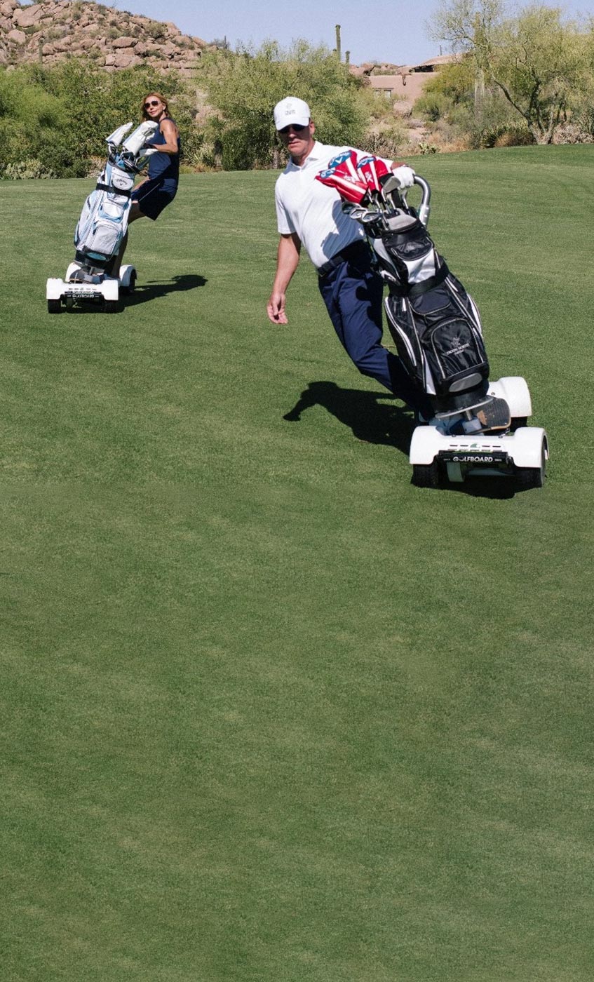 GOLFBOARD RIDING IMAGE 1